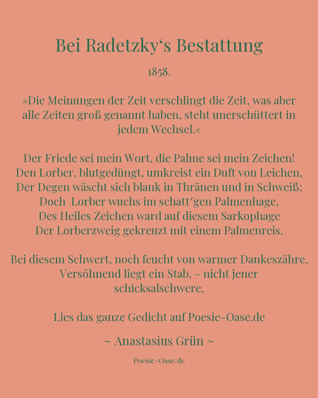 Illustration zu Bei Radetzky‘s Bestattung