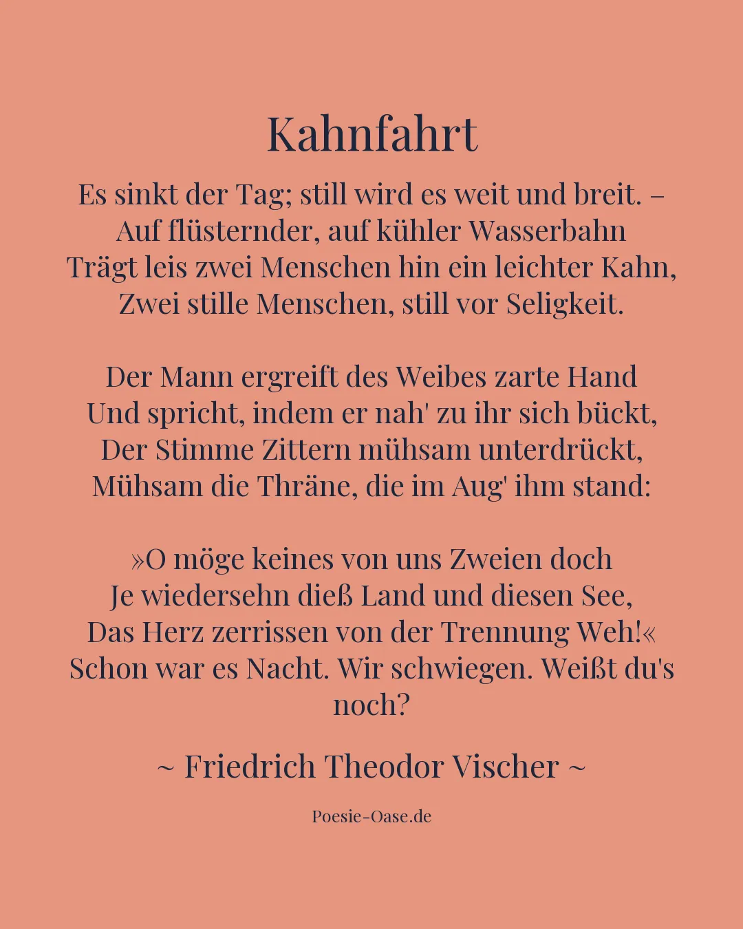 Illustration zu Kahnfahrt