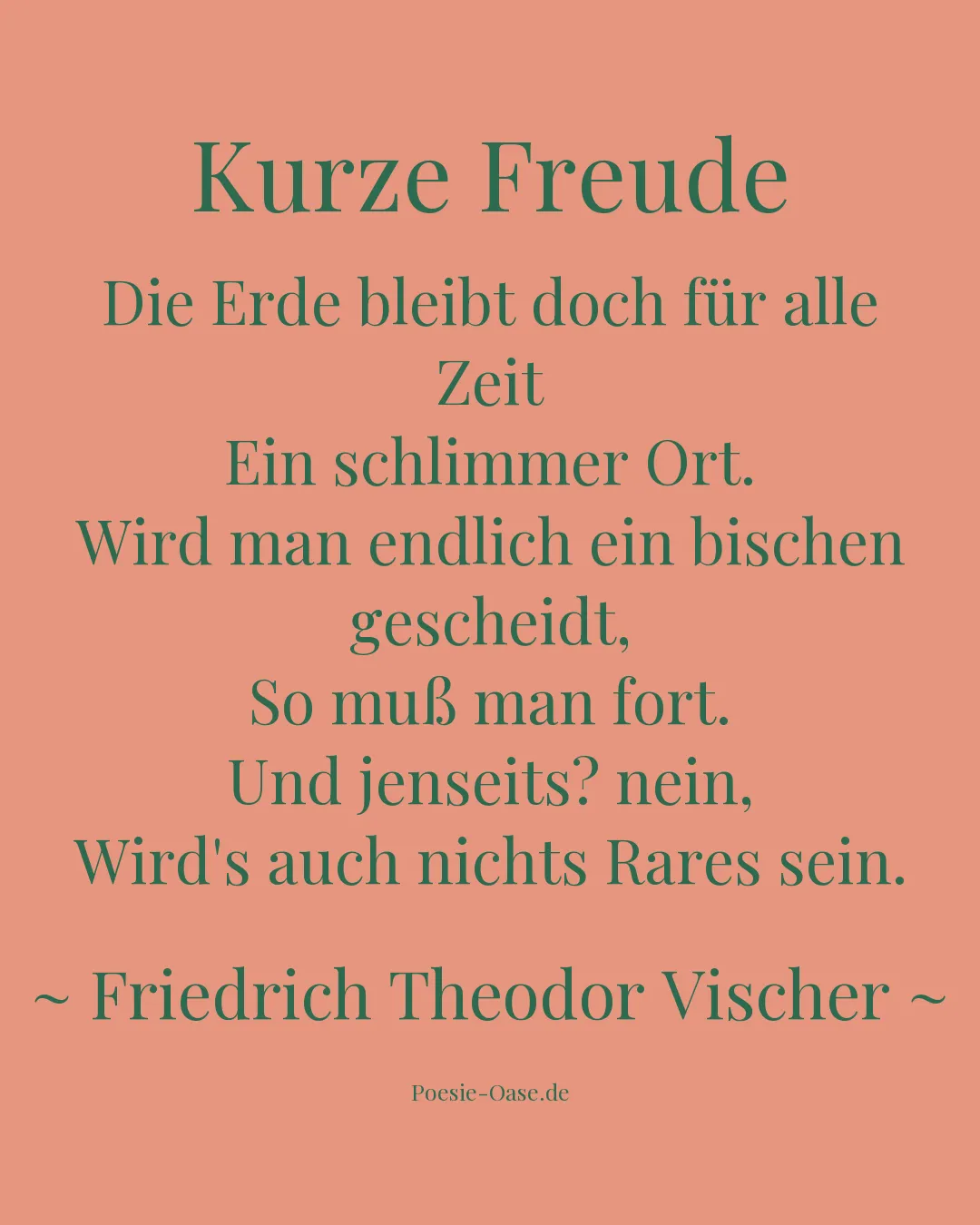 Illustration zu Kurze Freude