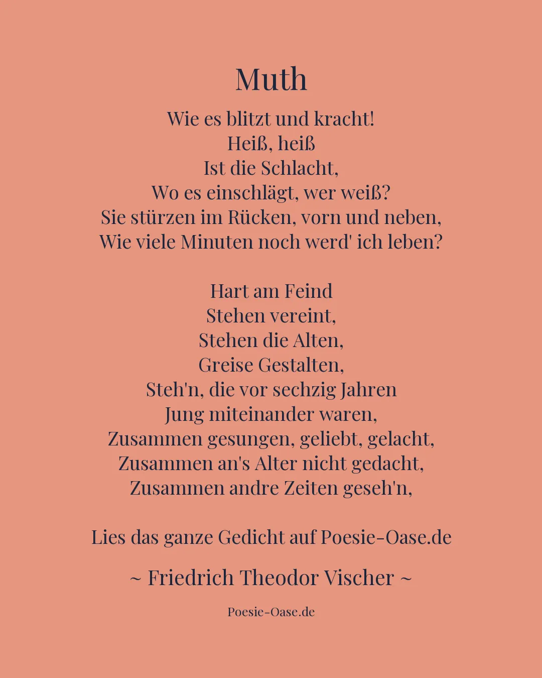 Illustration zu Muth