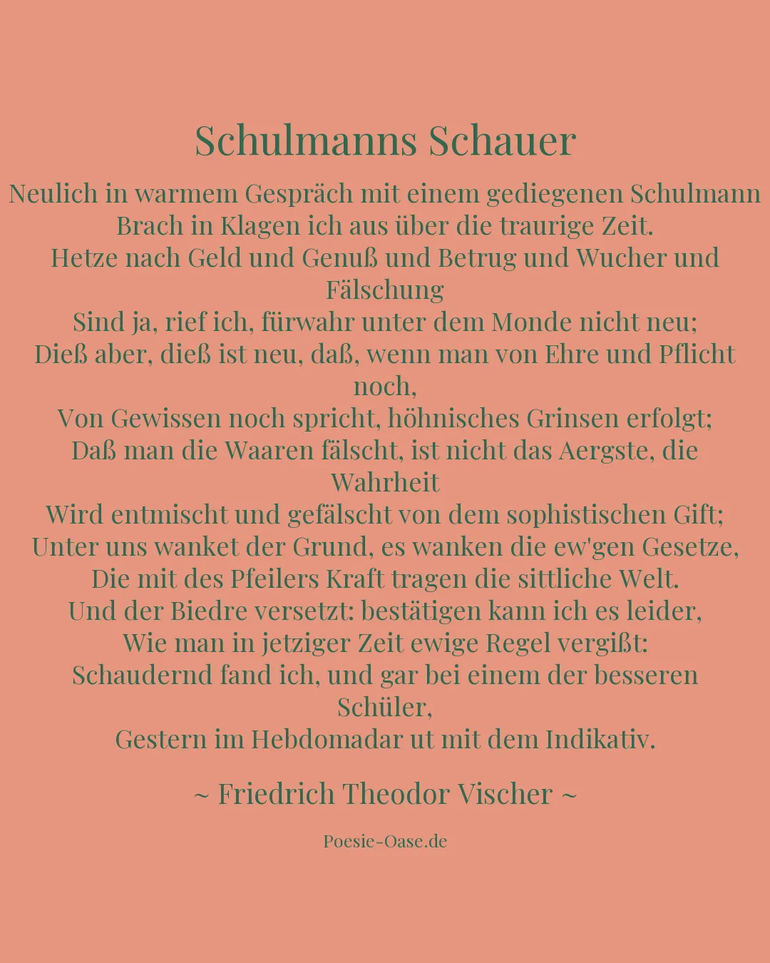 Illustration zu Schulmanns Schauer