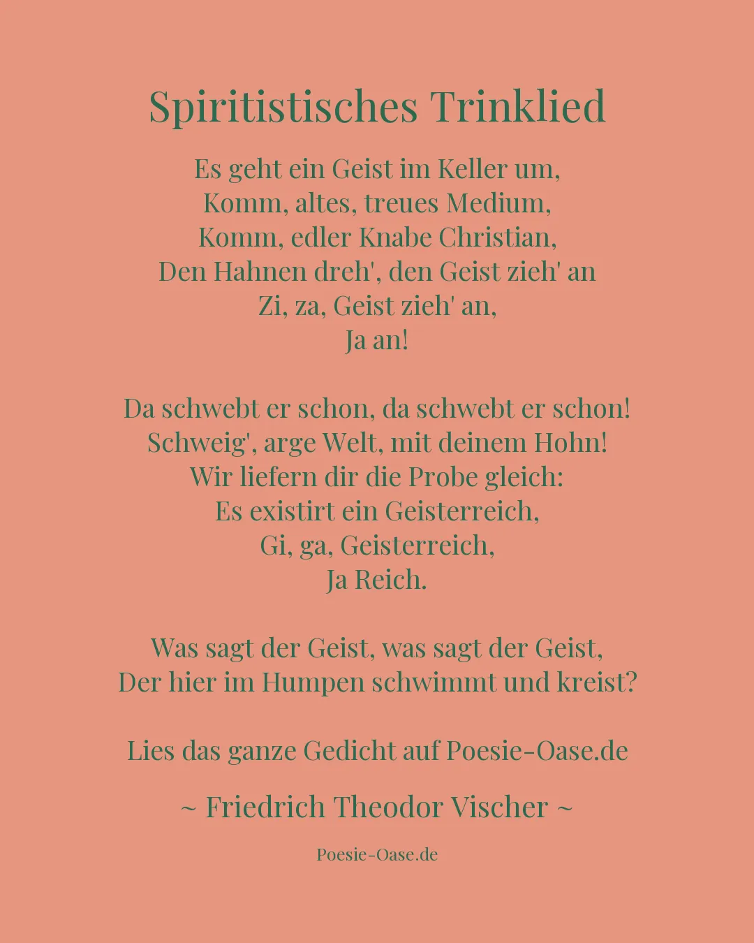 Illustration zu Spiritistisches Trinklied