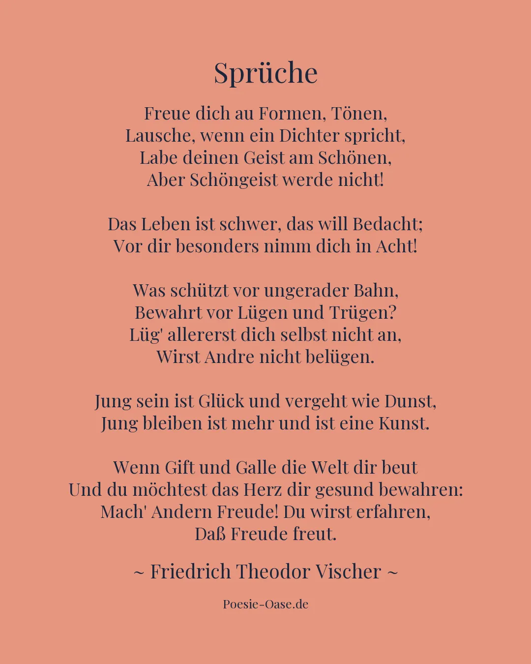 Illustration zu Sprüche