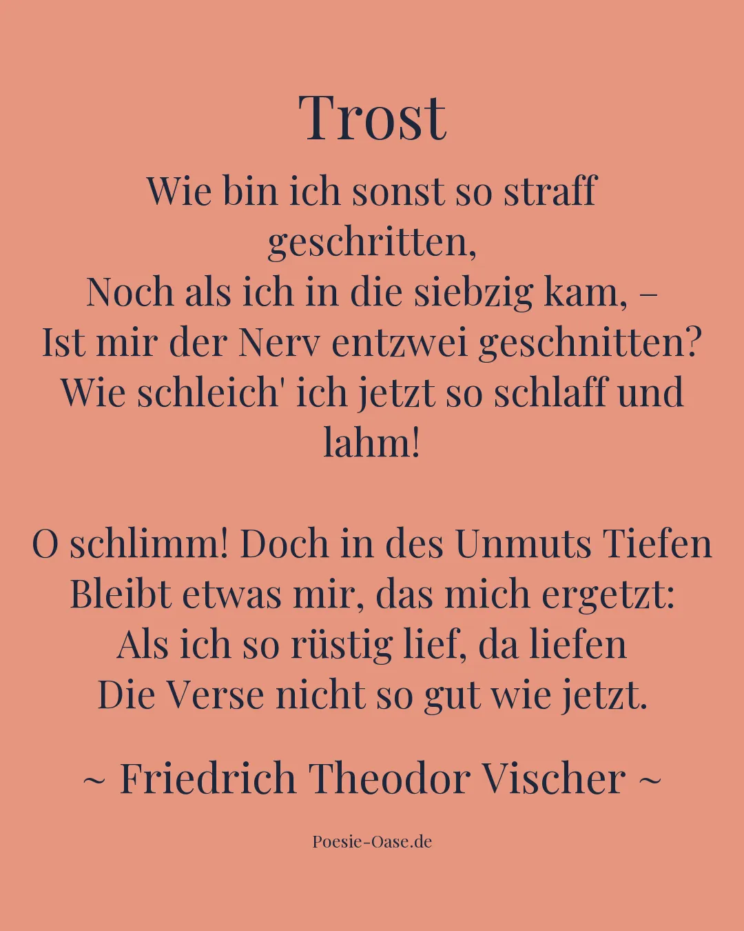 Illustration zu Trost