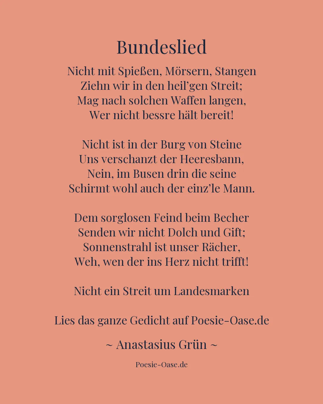 Illustration zu Bundeslied