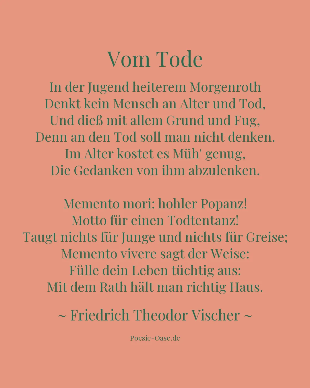 Illustration zu Vom Tode