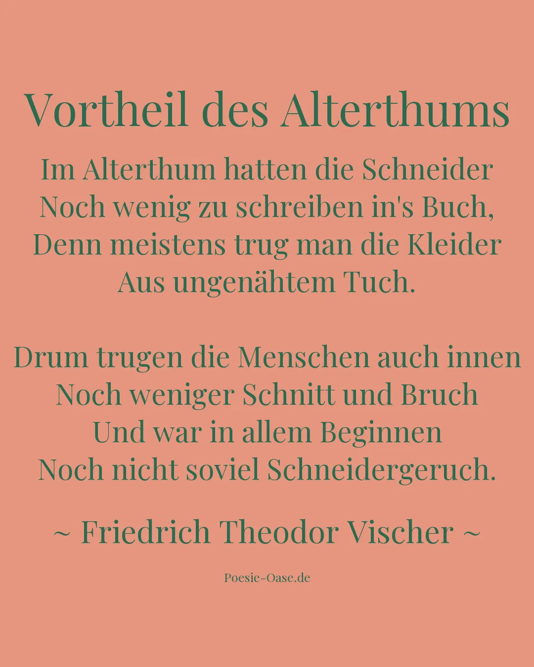 Illustration zu Vortheil des Alterthums