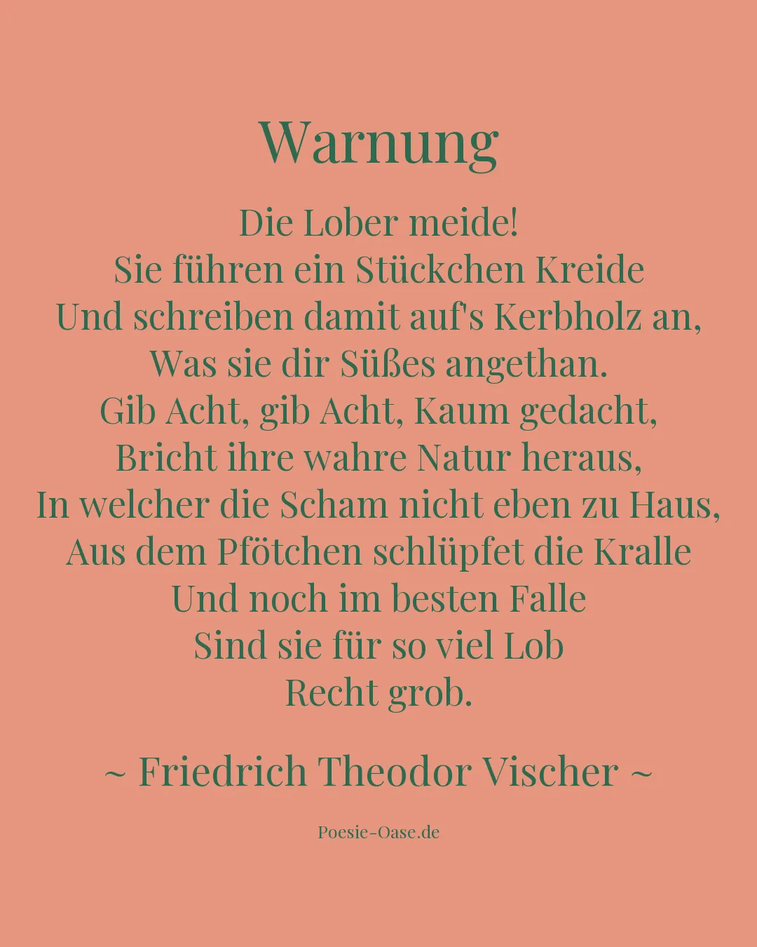 Illustration zu Warnung