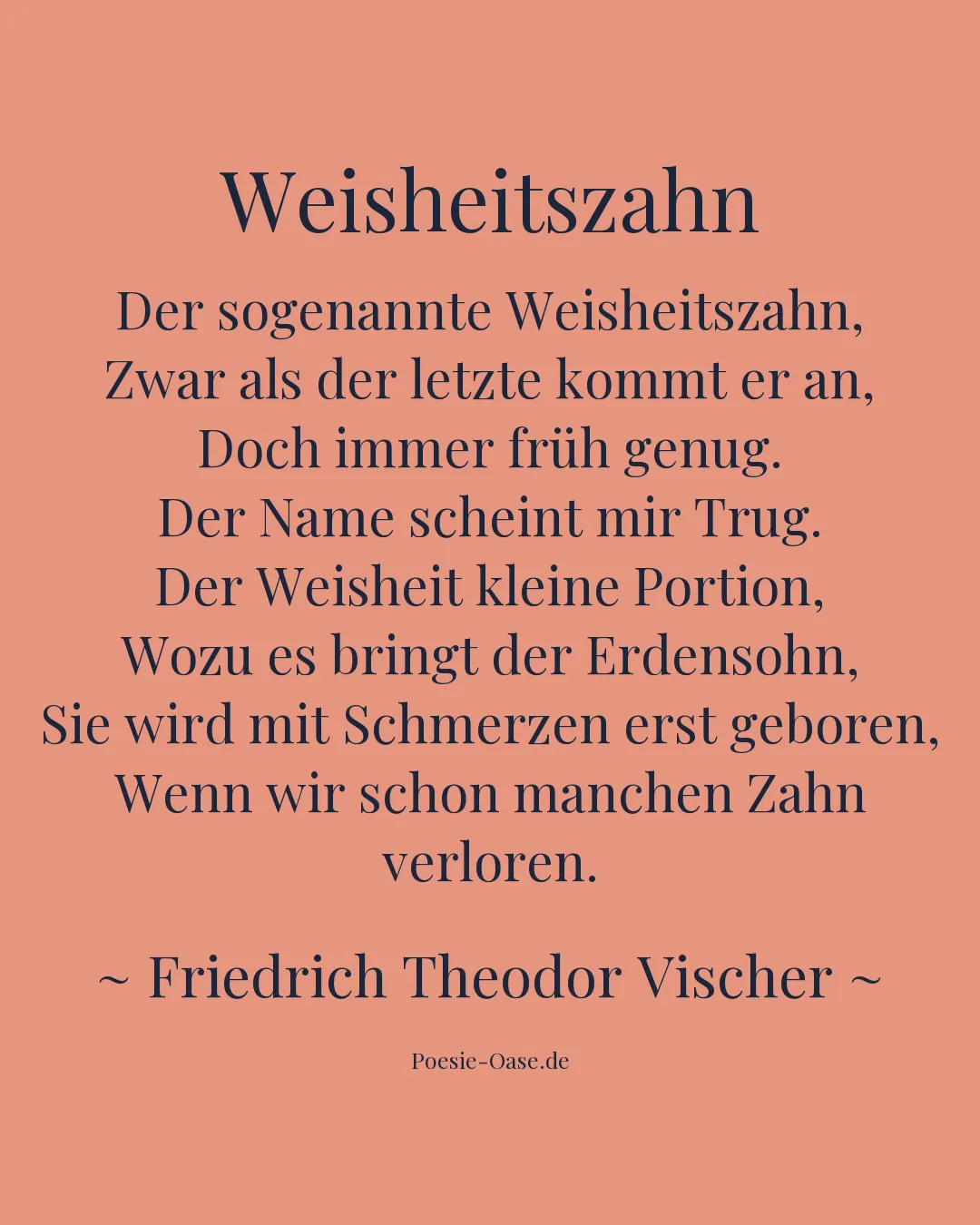 Illustration zu Weisheitszahn