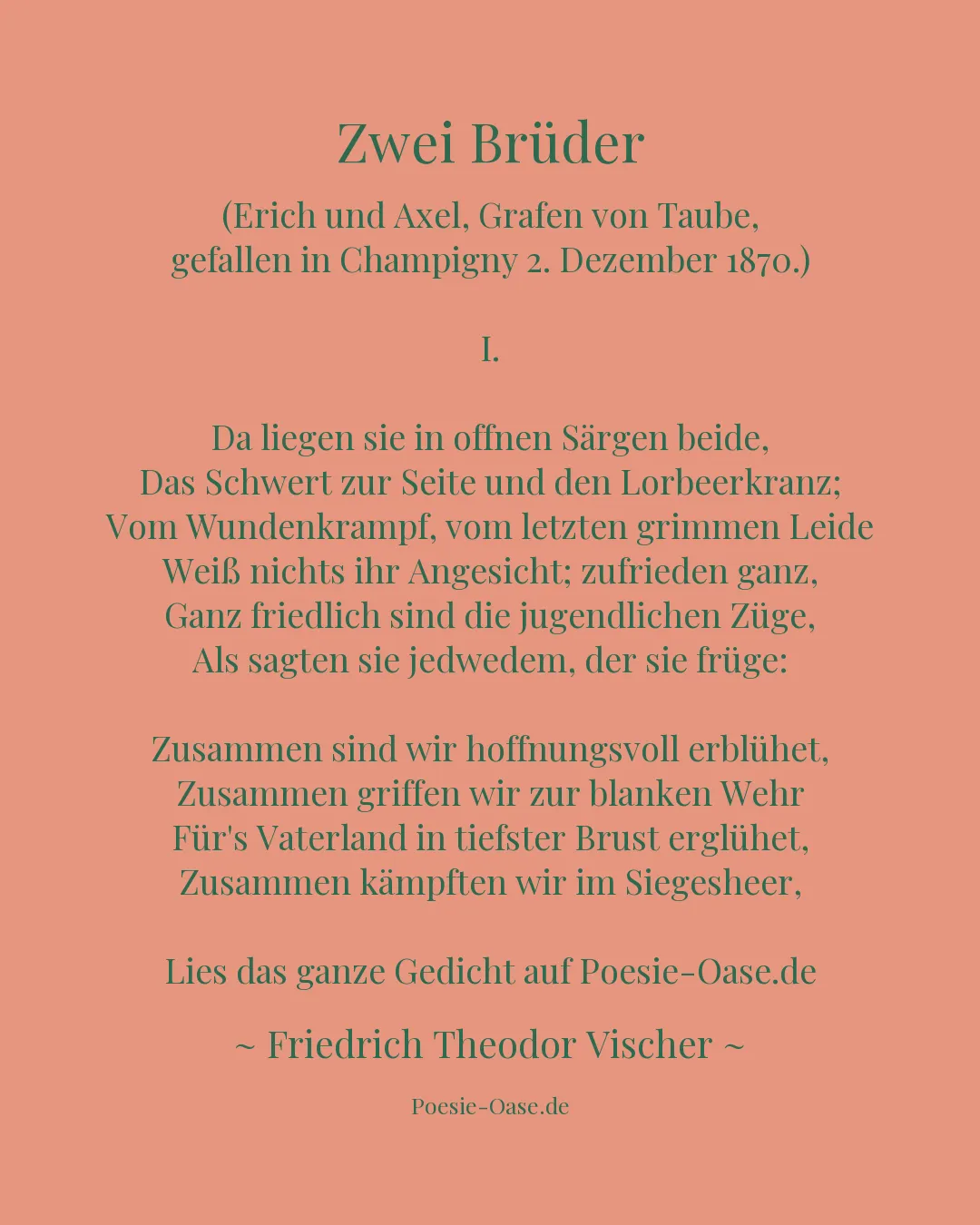 Illustration zu Zwei Brüder