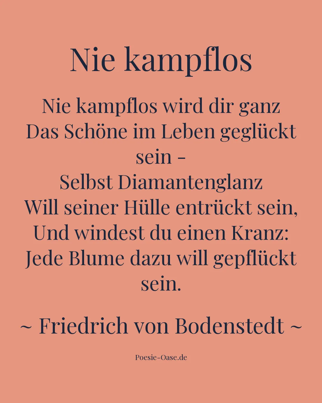 Illustration zu Nie kampflos