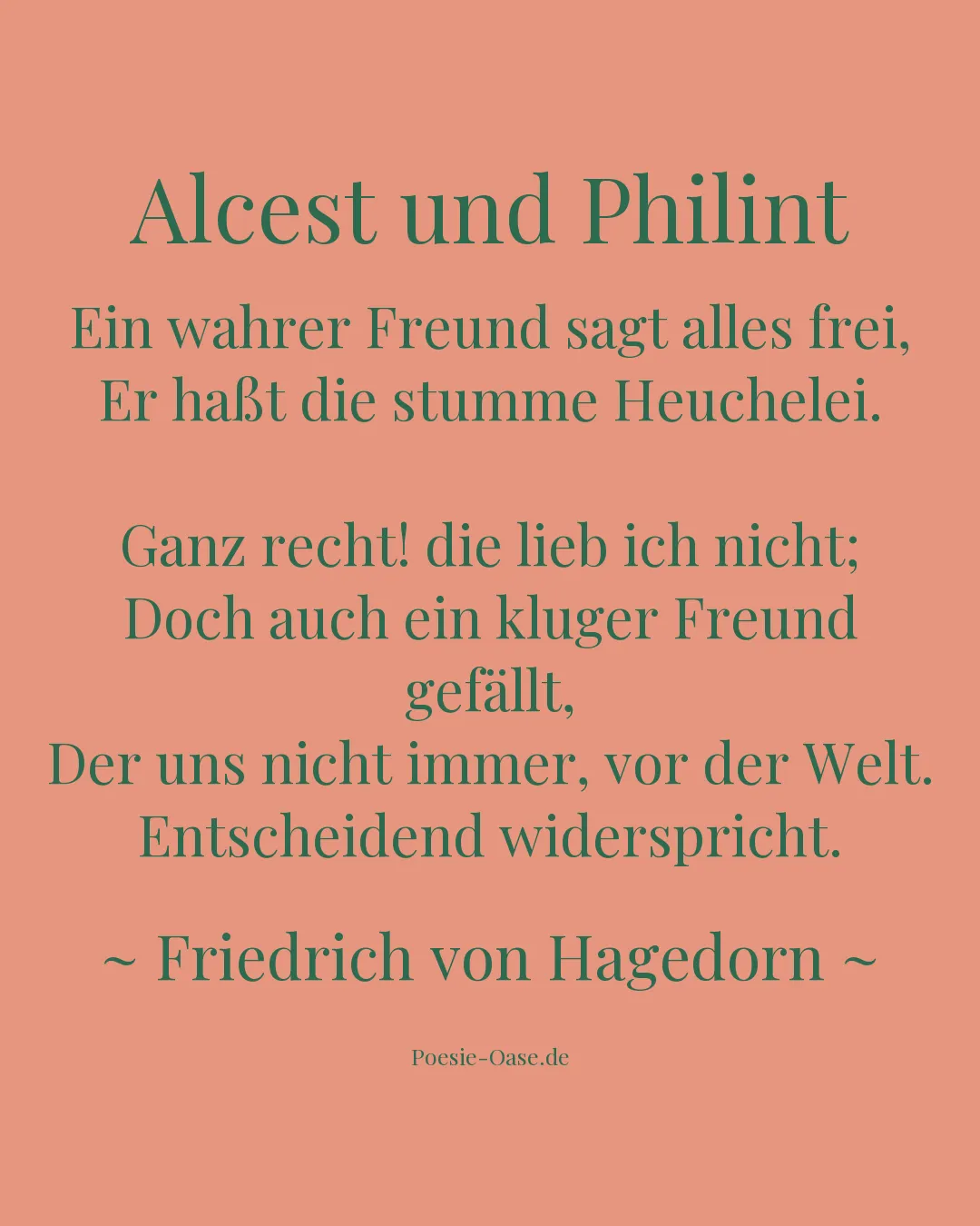 Illustration zu Alcest und Philint
