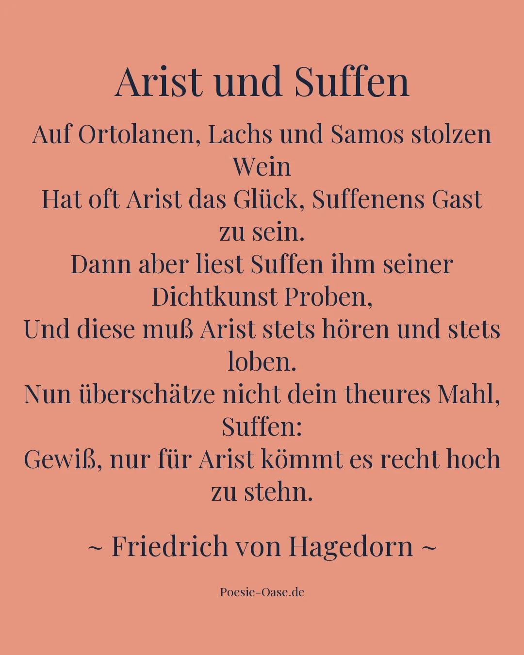 Illustration zu Arist und Suffen