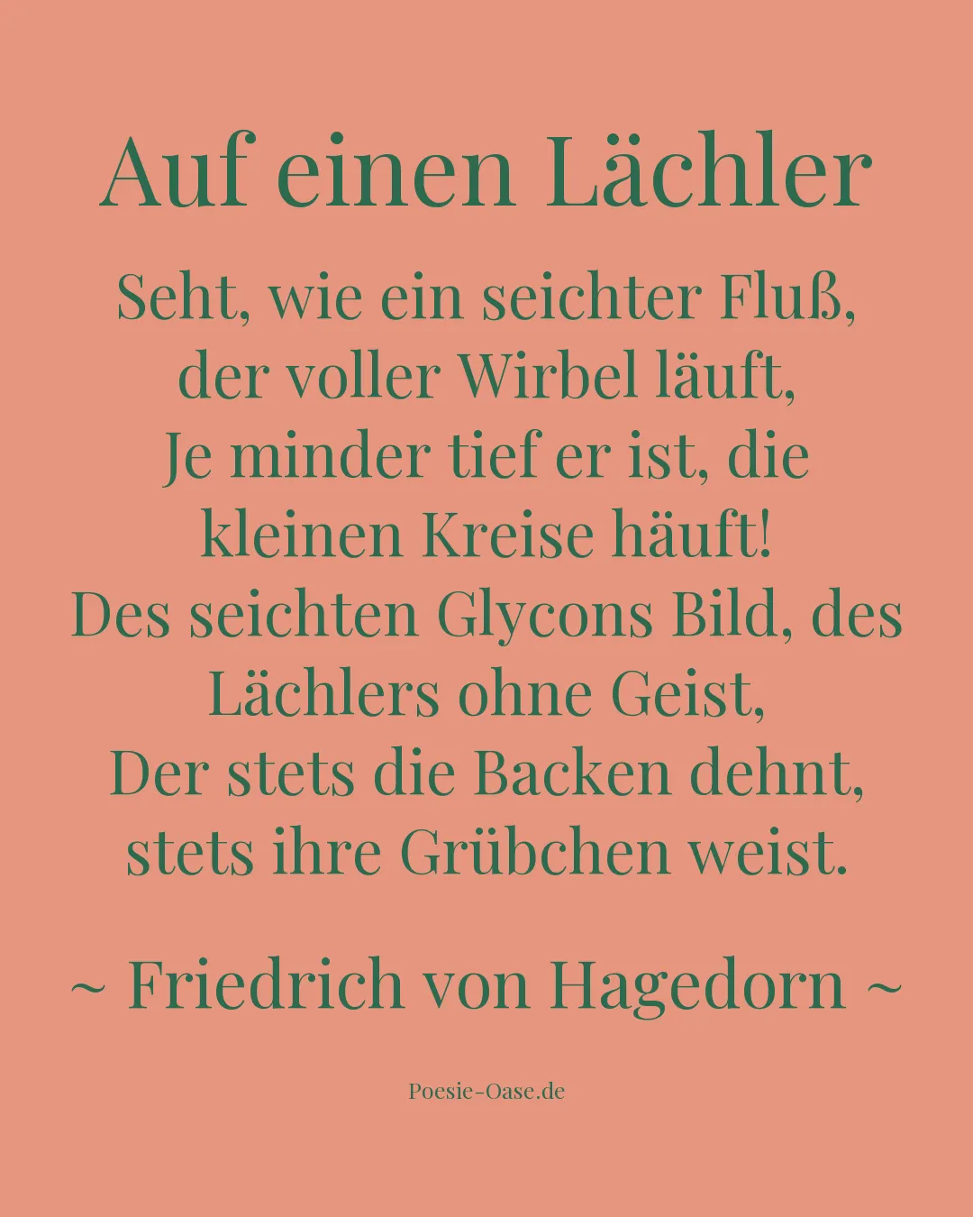 Illustration zu Auf einen Lächler