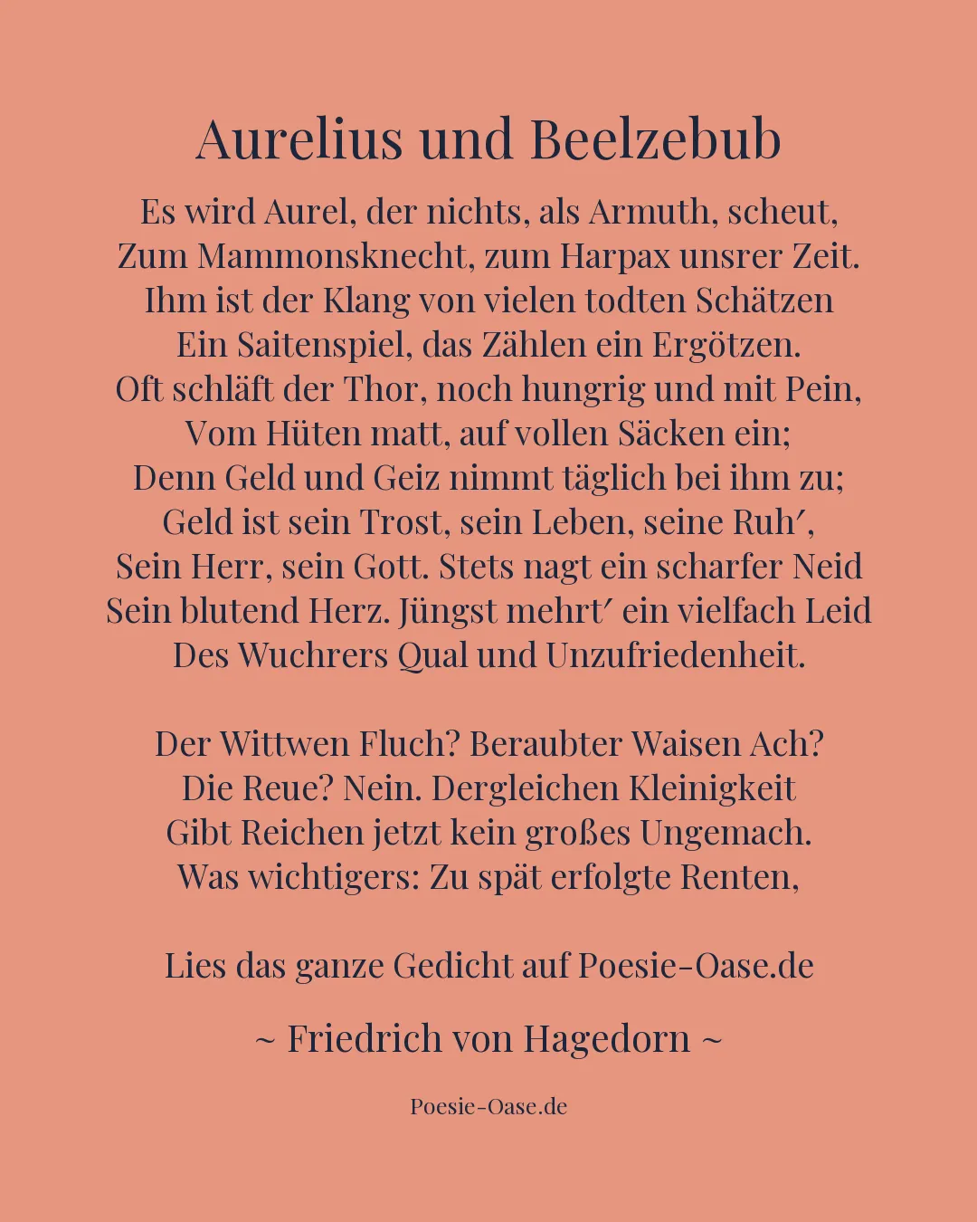 Illustration zu Aurelius und Beelzebub