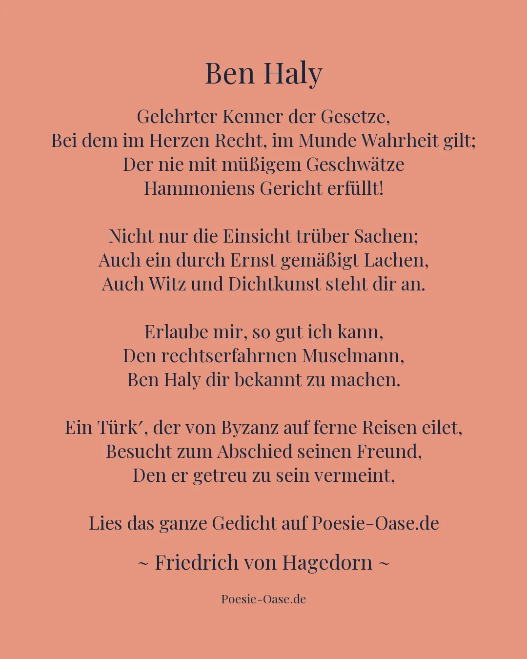Illustration zu Ben Haly