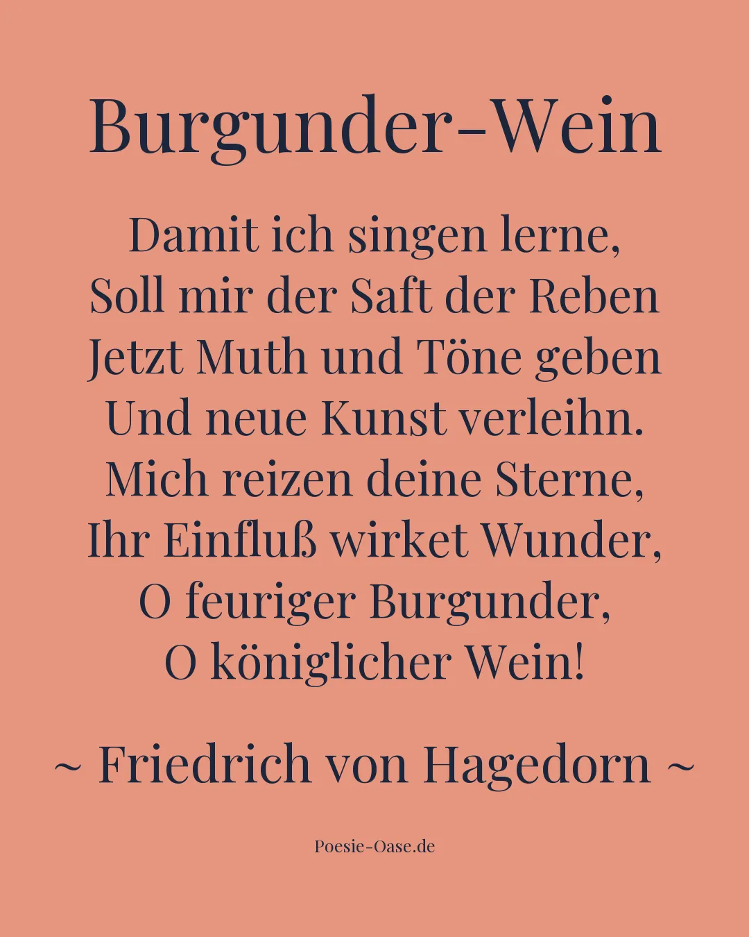 Illustration zu Burgunder-Wein