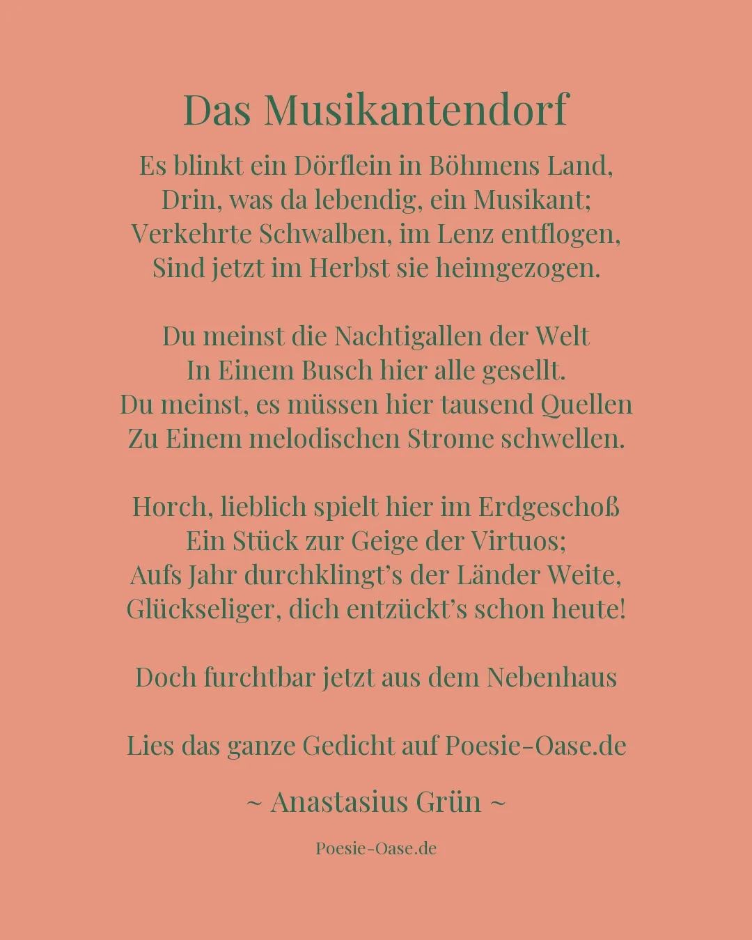 Illustration zu Das Musikantendorf