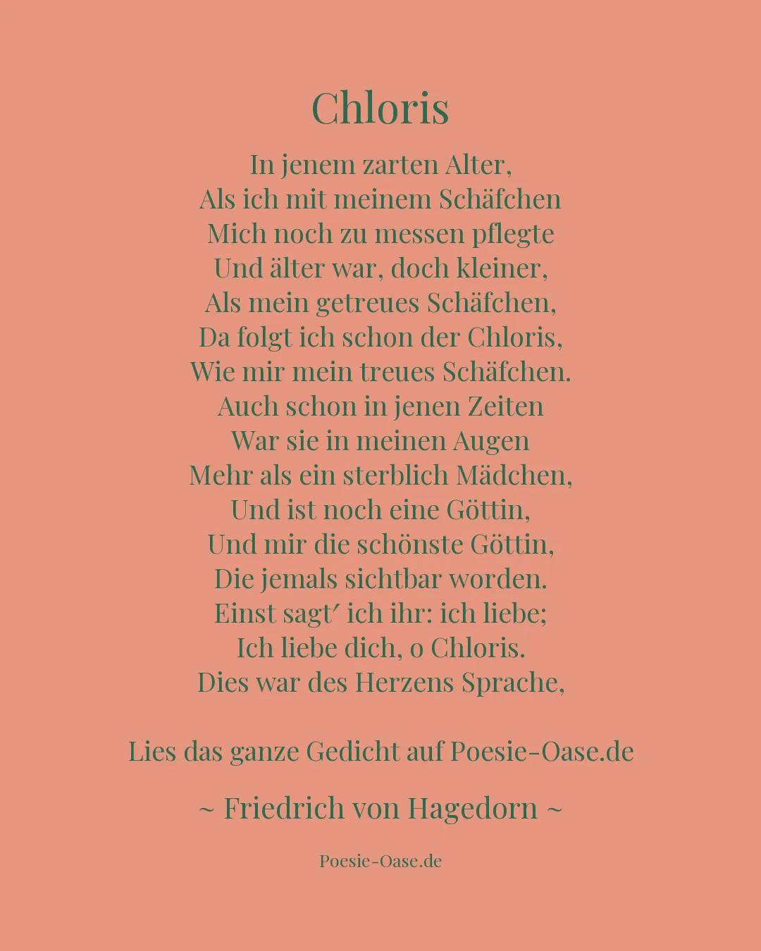 Illustration zu Chloris