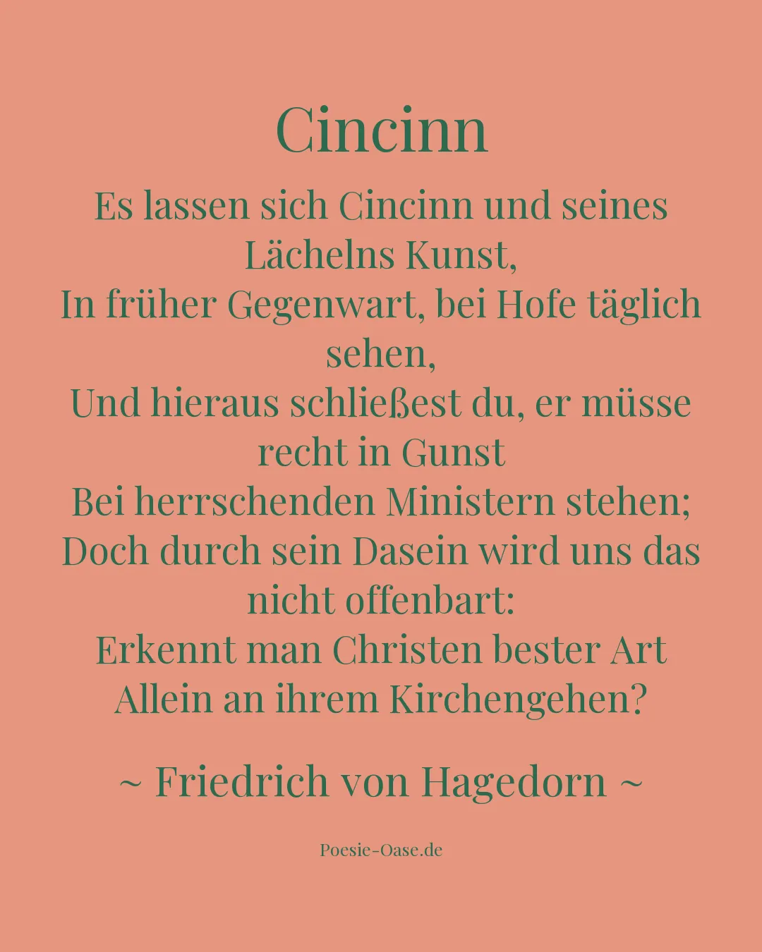 Illustration zu Cincinn