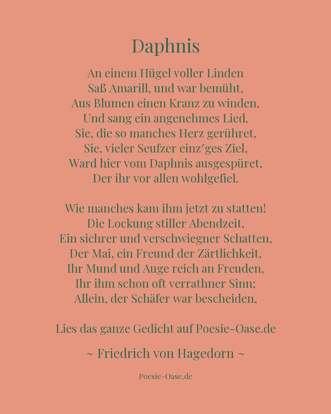 Illustration zu Daphnis
