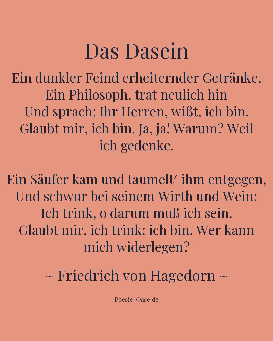 Illustration zu Das Dasein
