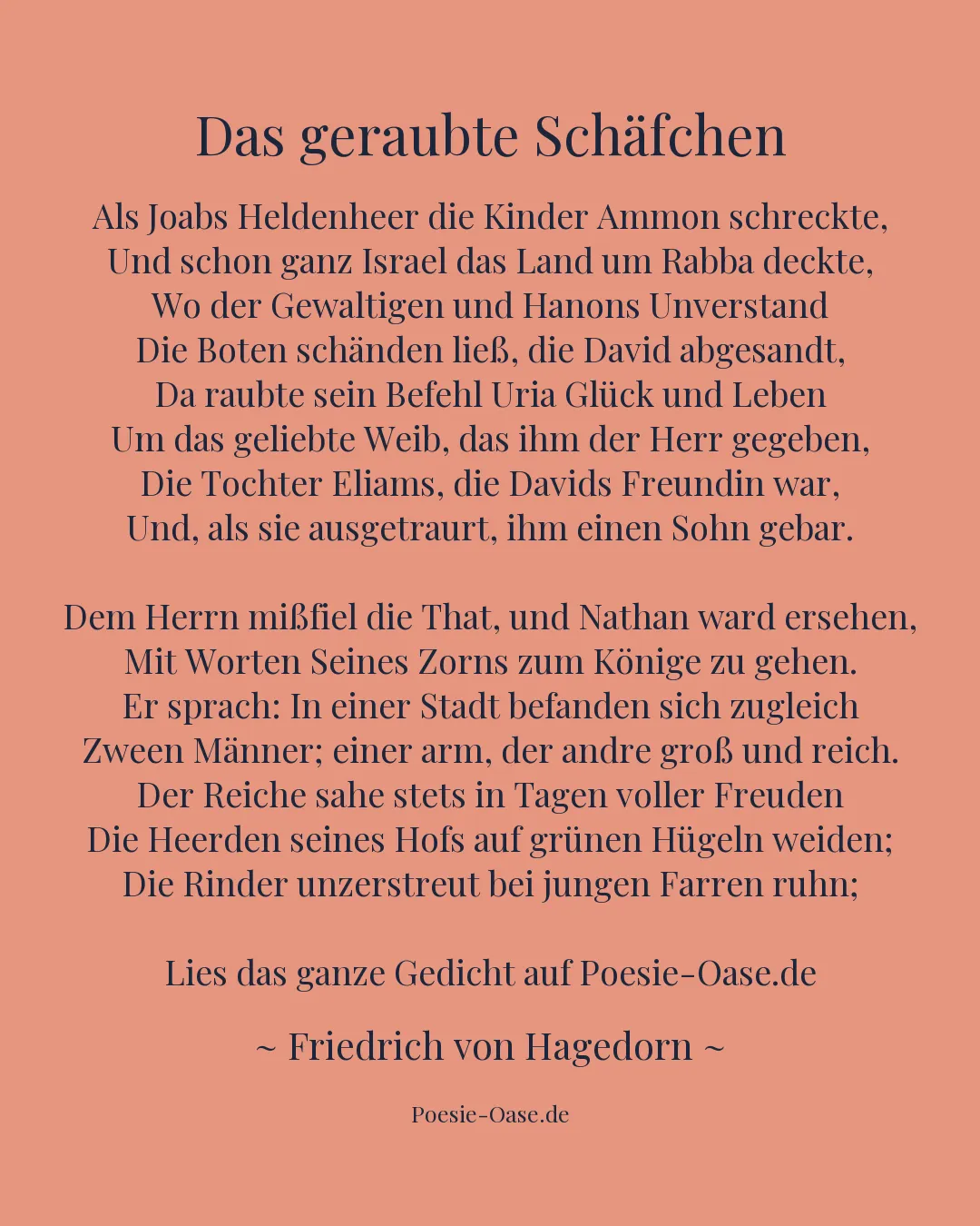 Illustration zu Das geraubte Schäfchen