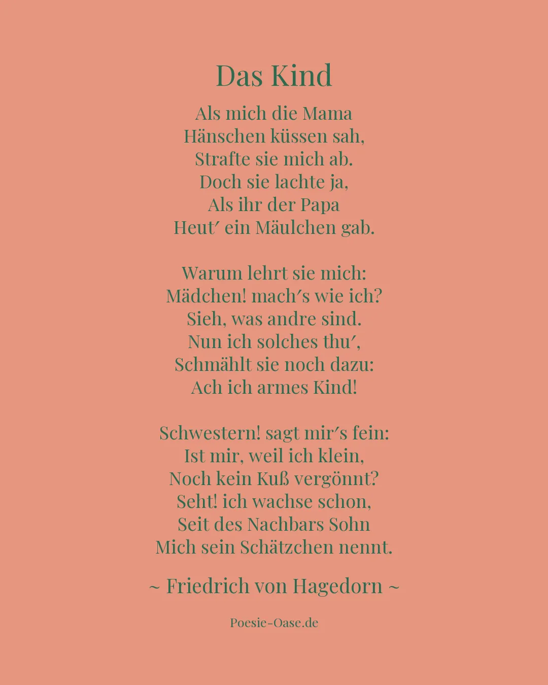 Illustration zu Das Kind