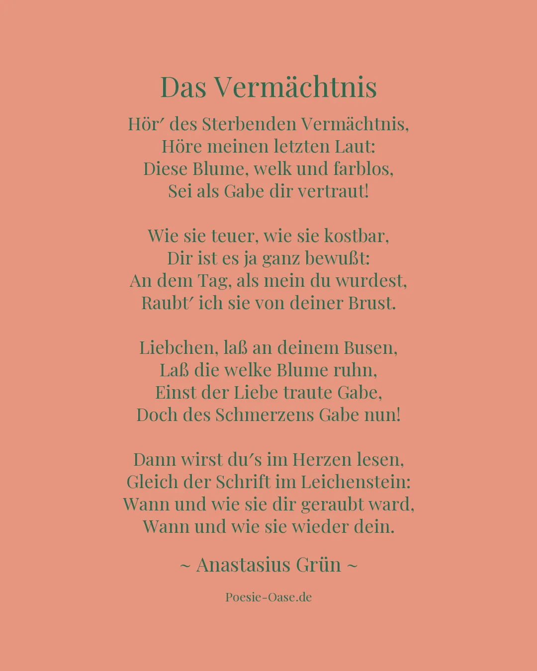 Illustration zu Das Vermächtnis
