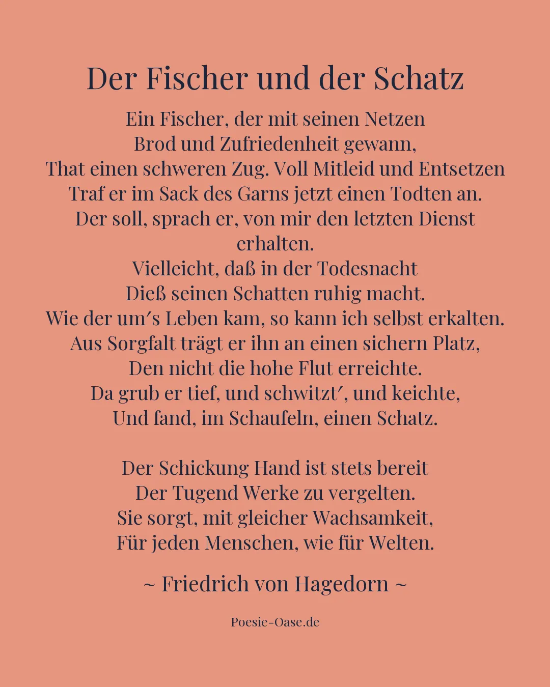 Illustration zu Der Fischer und der Schatz