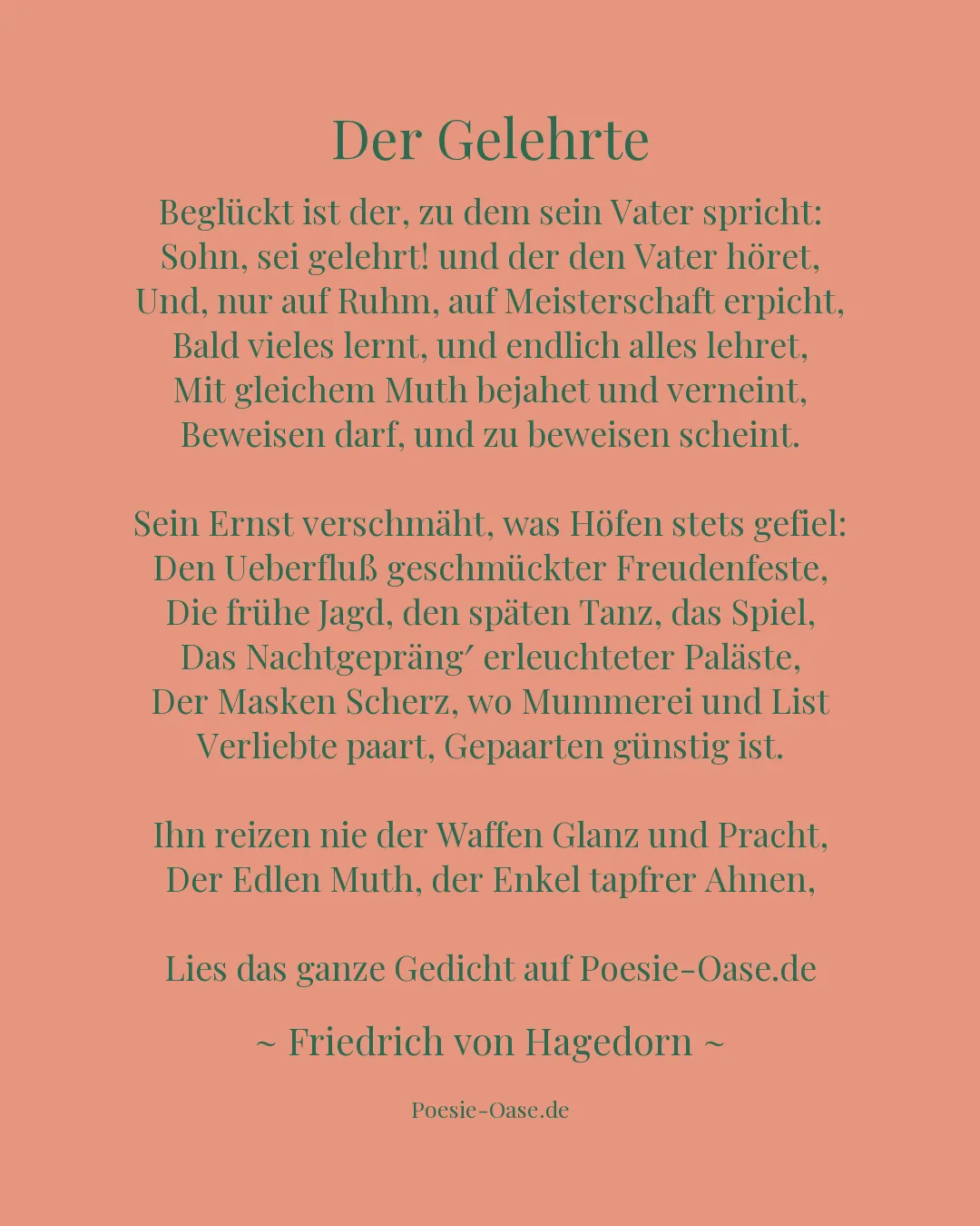 Illustration zu Der Gelehrte
