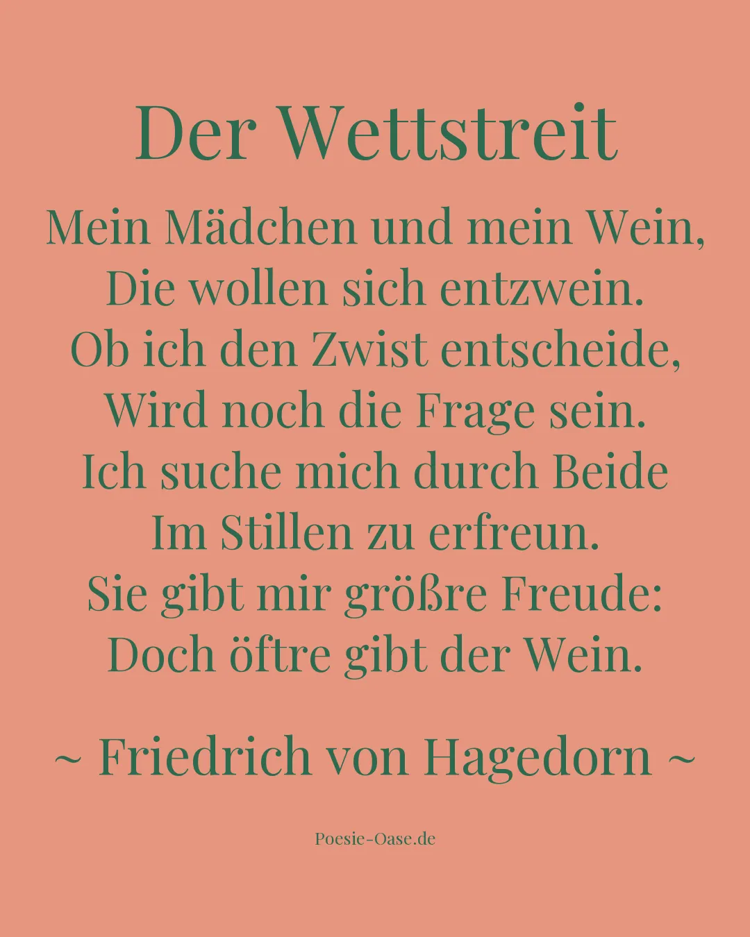 Illustration zu Der Wettstreit