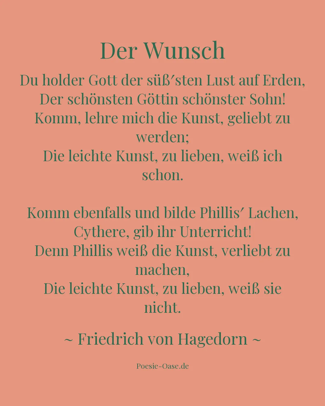 Illustration zu Der Wunsch