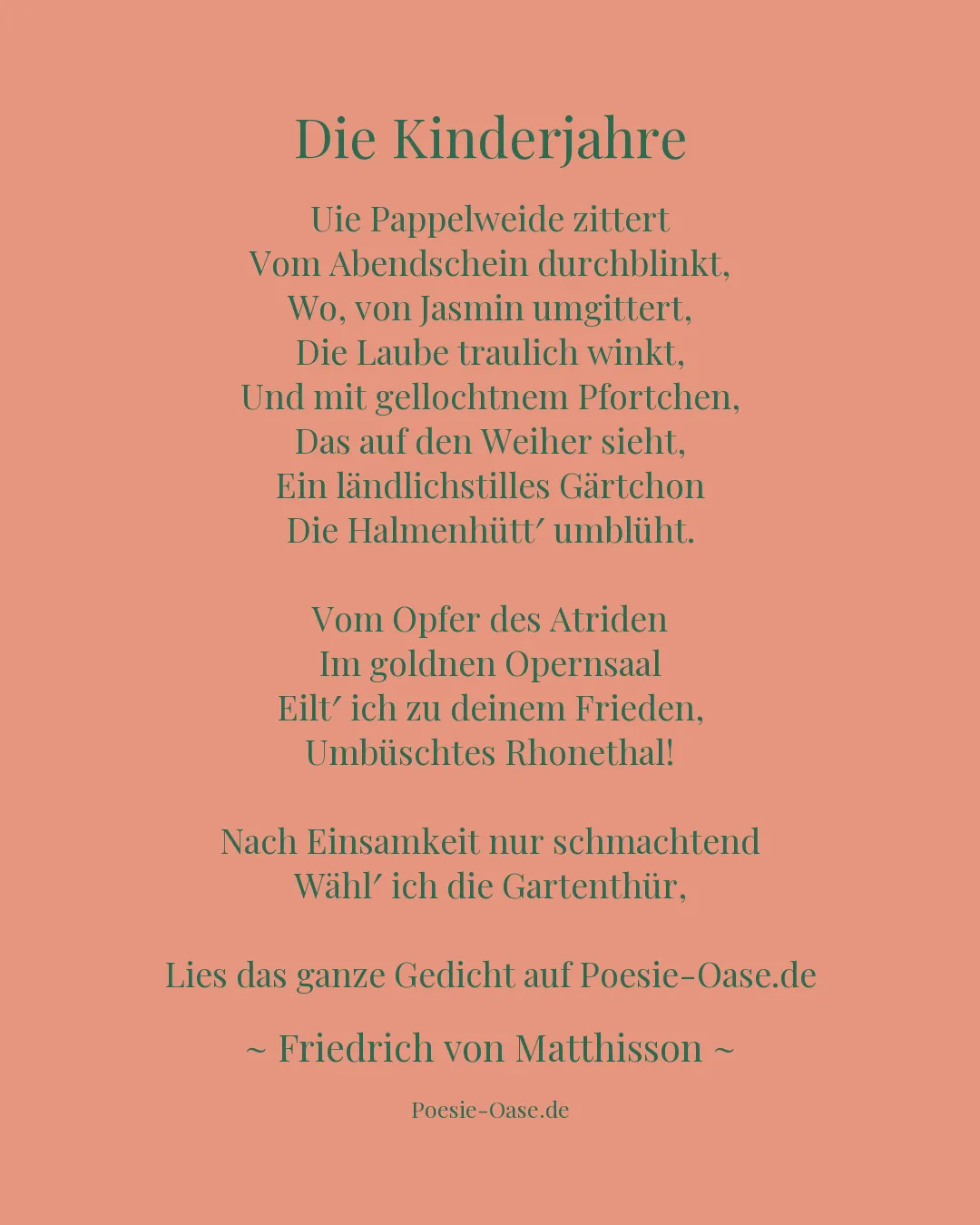 Illustration zu Die Kinderjahre