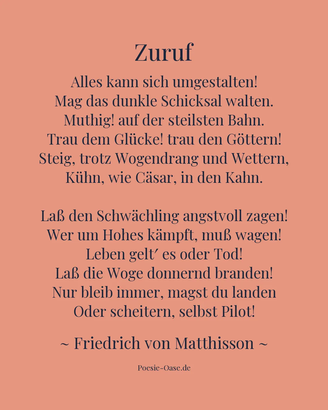 Illustration zu Zuruf