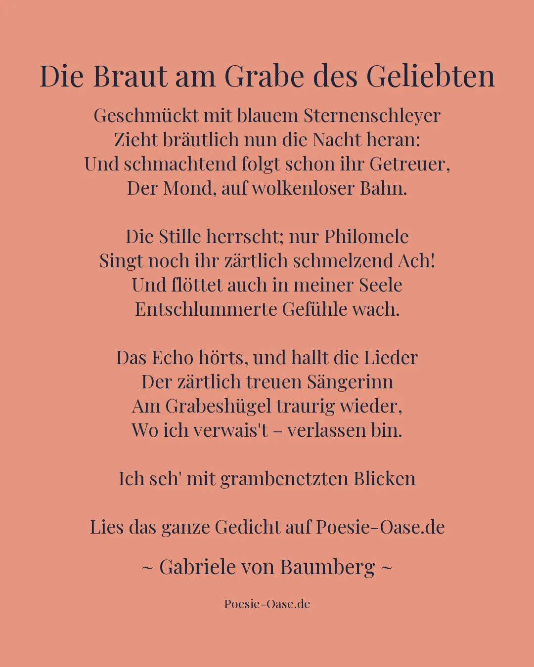 Illustration zu Die Braut am Grabe des Geliebten