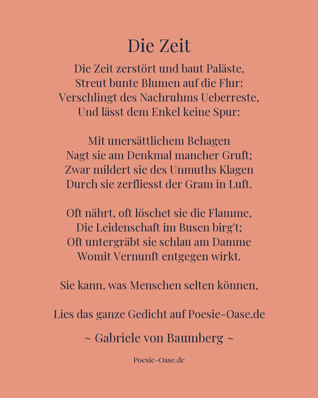 Illustration zu Die Zeit