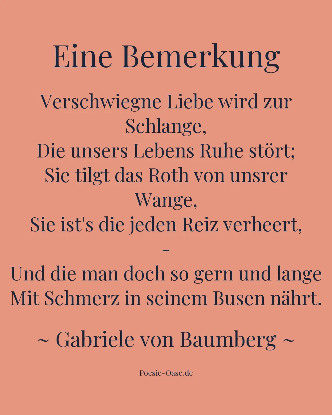 Illustration zu Eine Bemerkung