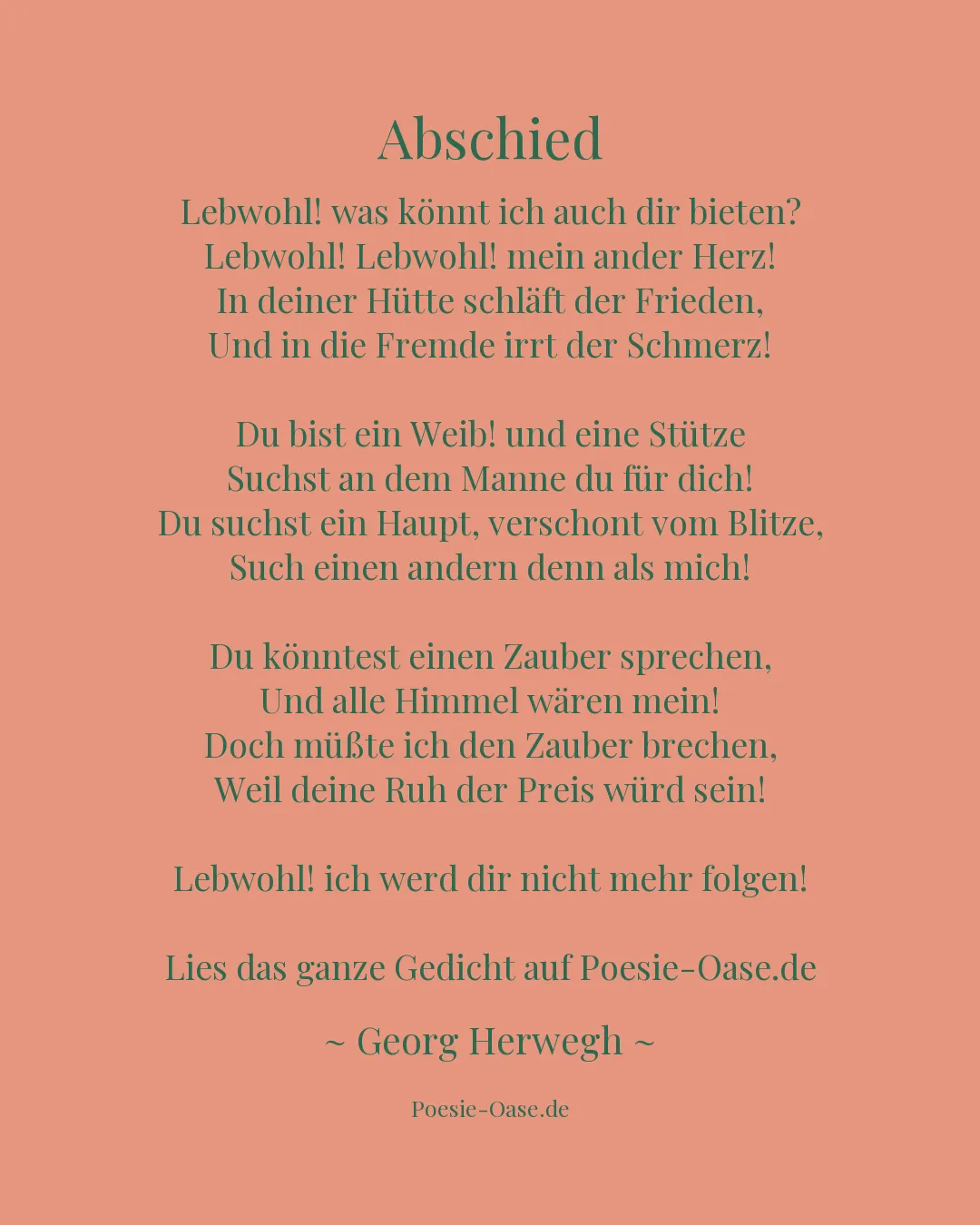 Illustration zu Abschied