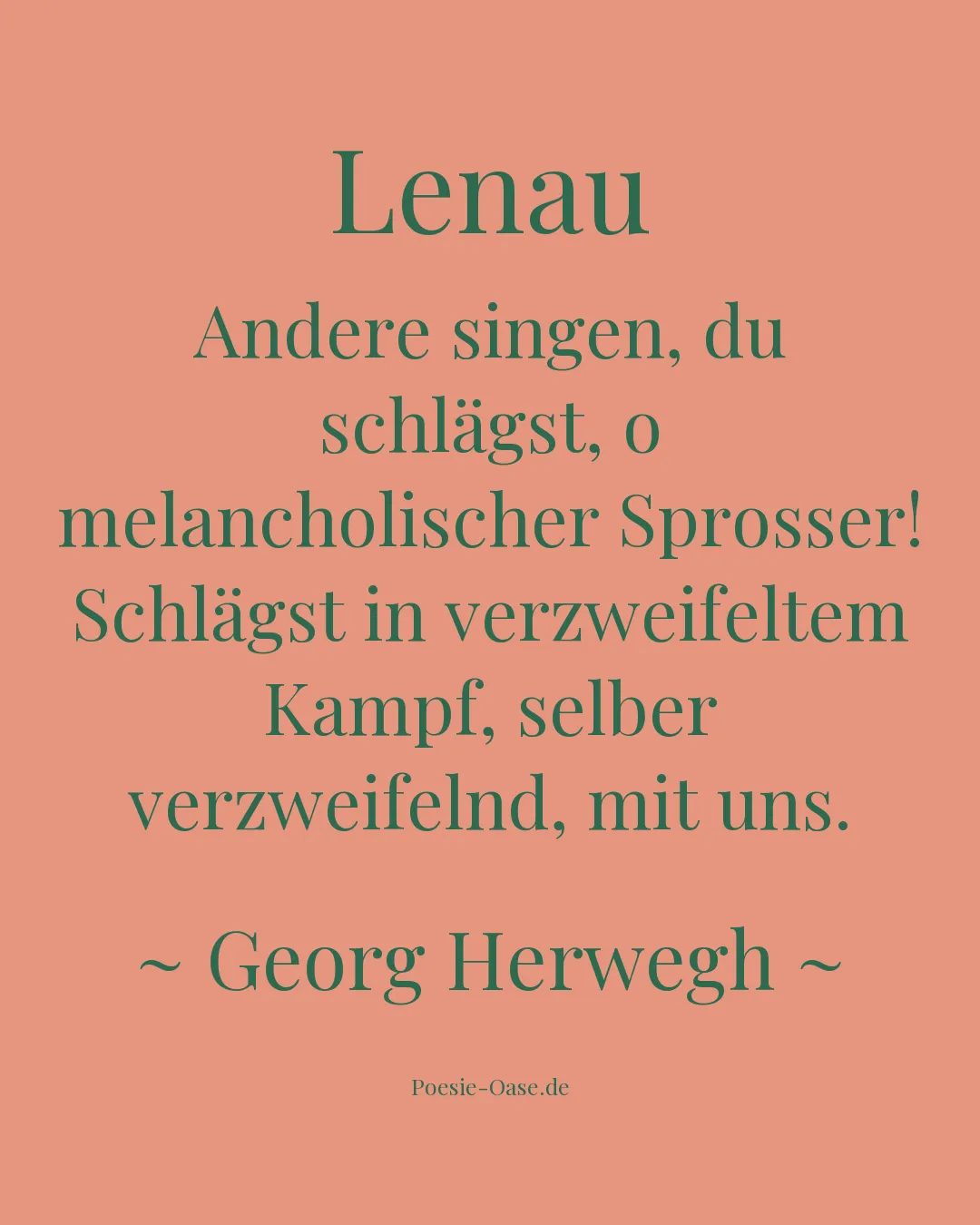 Illustration zu Lenau