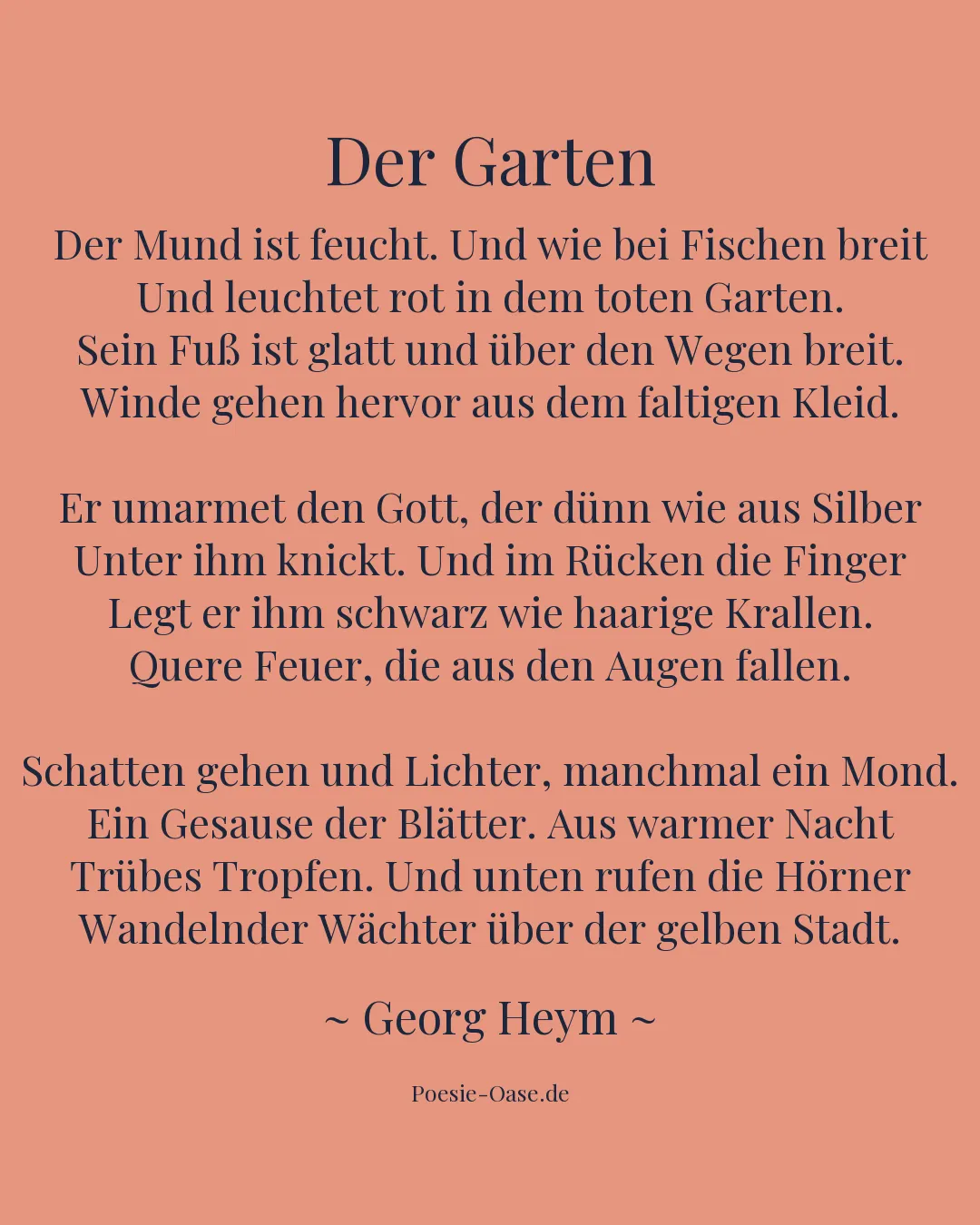 Illustration zu Der Garten