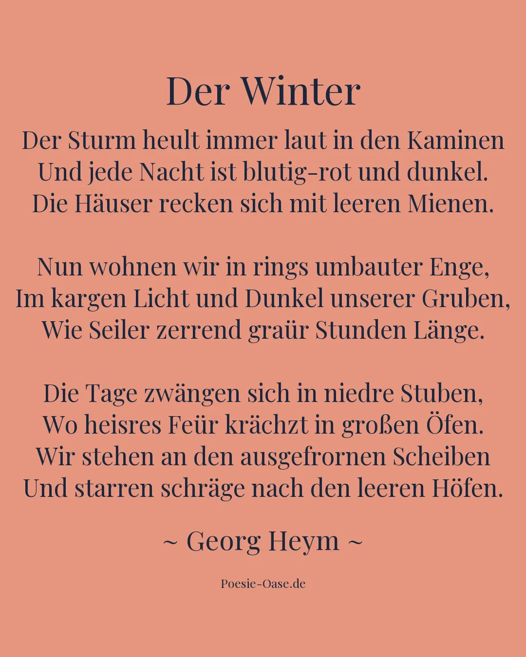 Illustration zu Der Winter