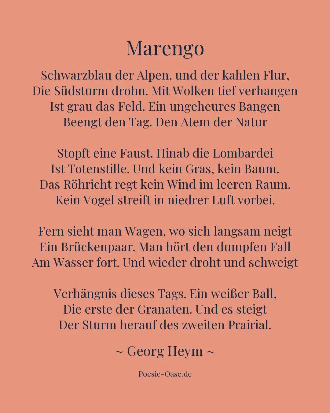 Illustration zu Marengo