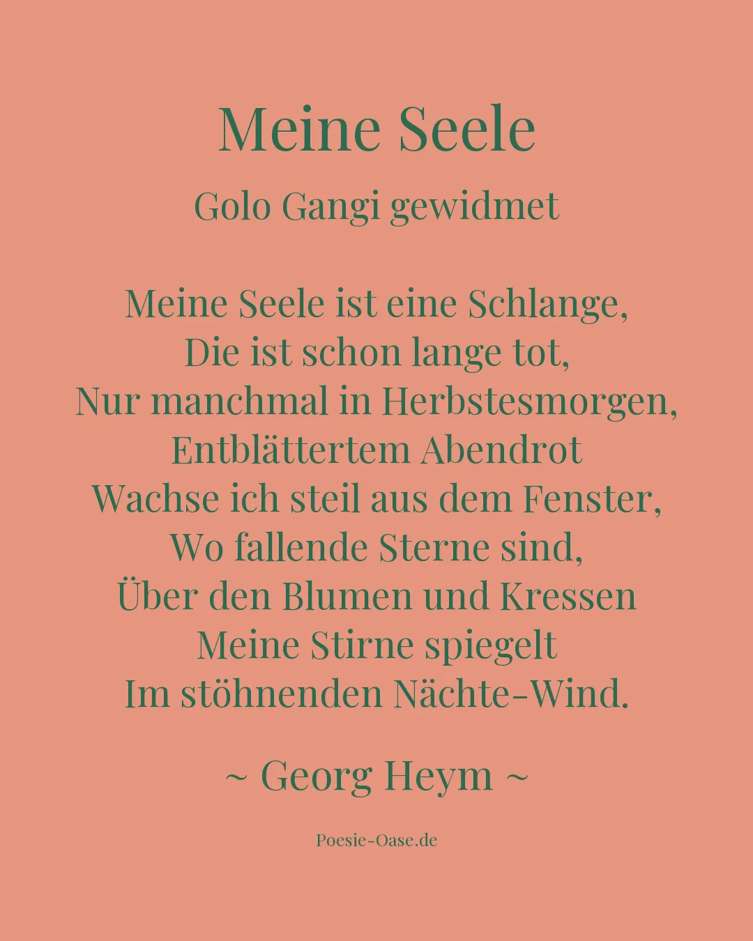 Illustration zu Meine Seele