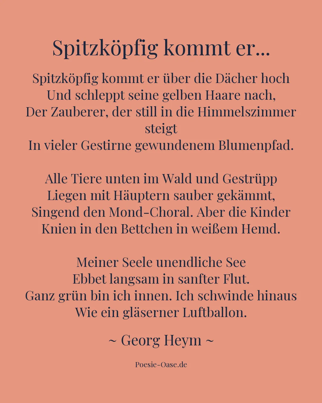 Illustration zu Spitzköpfig kommt er...