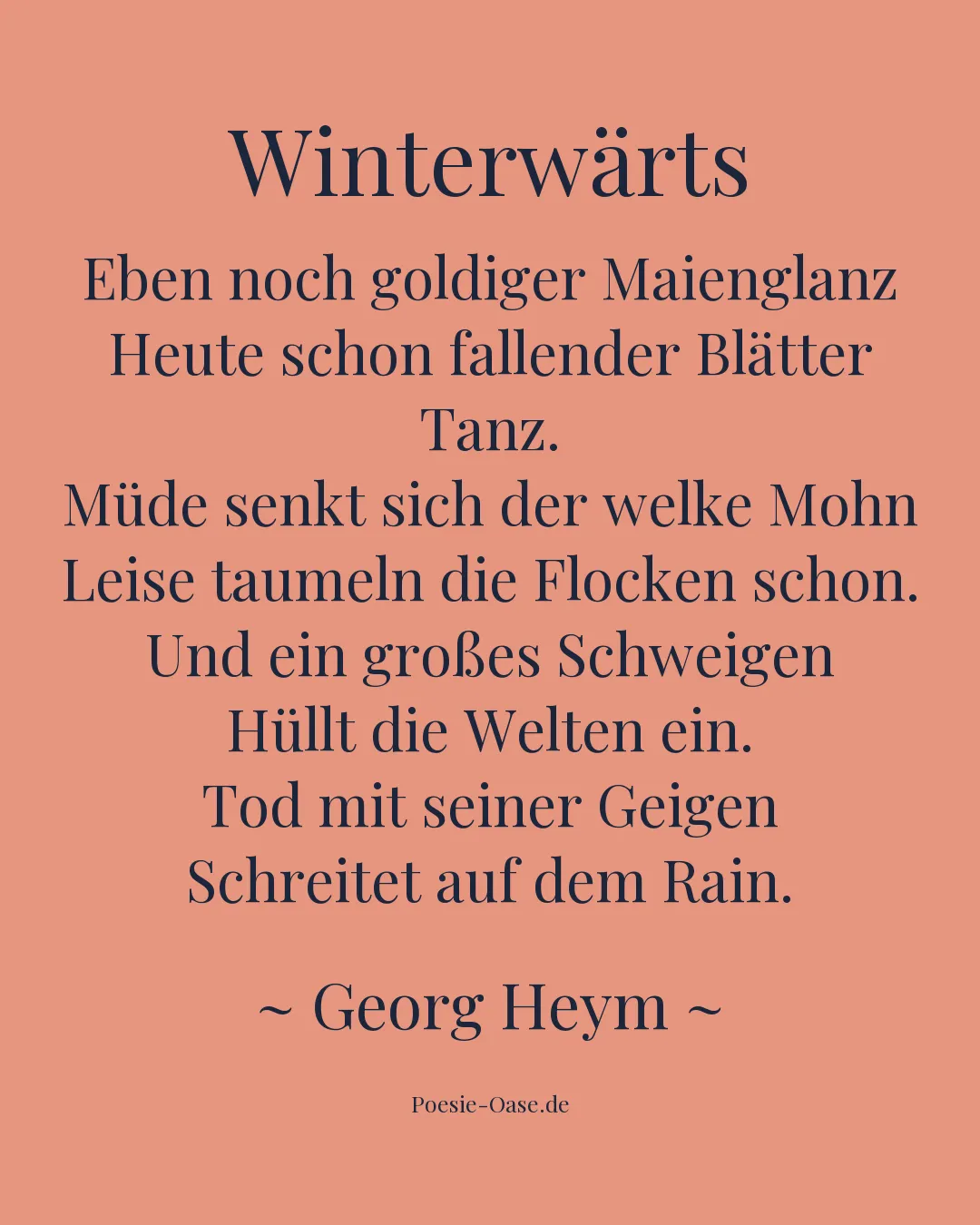 Illustration zu Winterwärts
