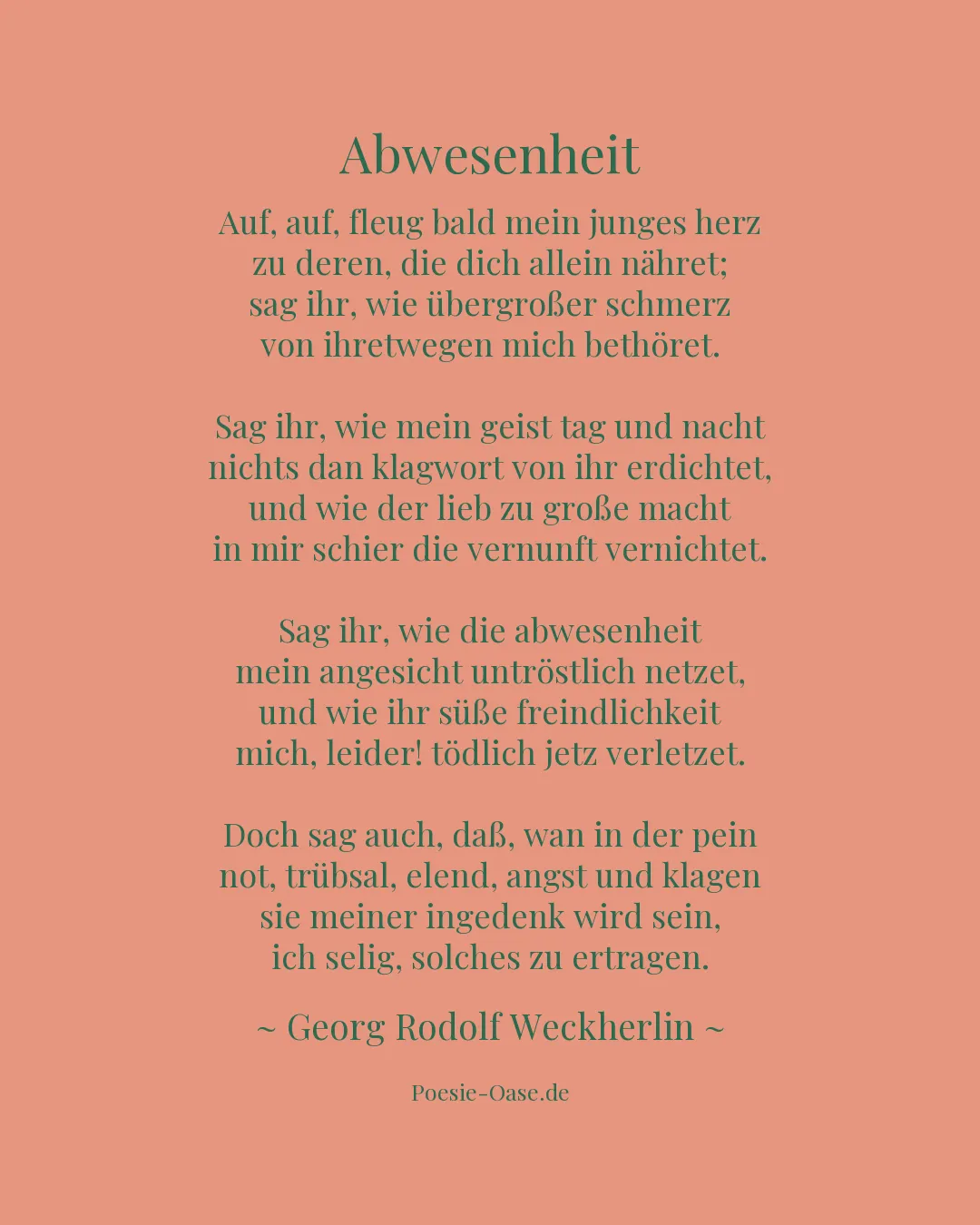 Illustration zu Abwesenheit