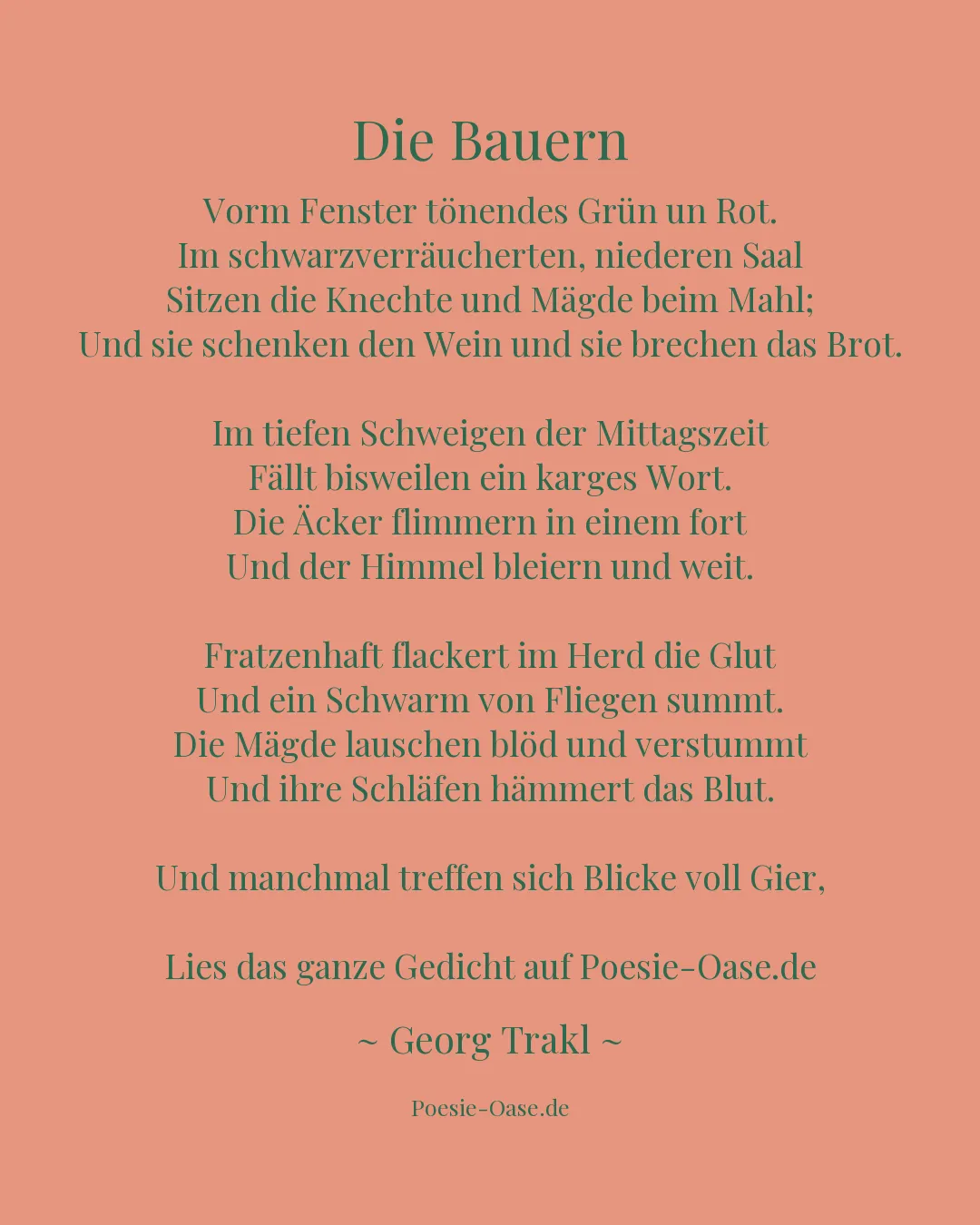 Illustration zu Die Bauern