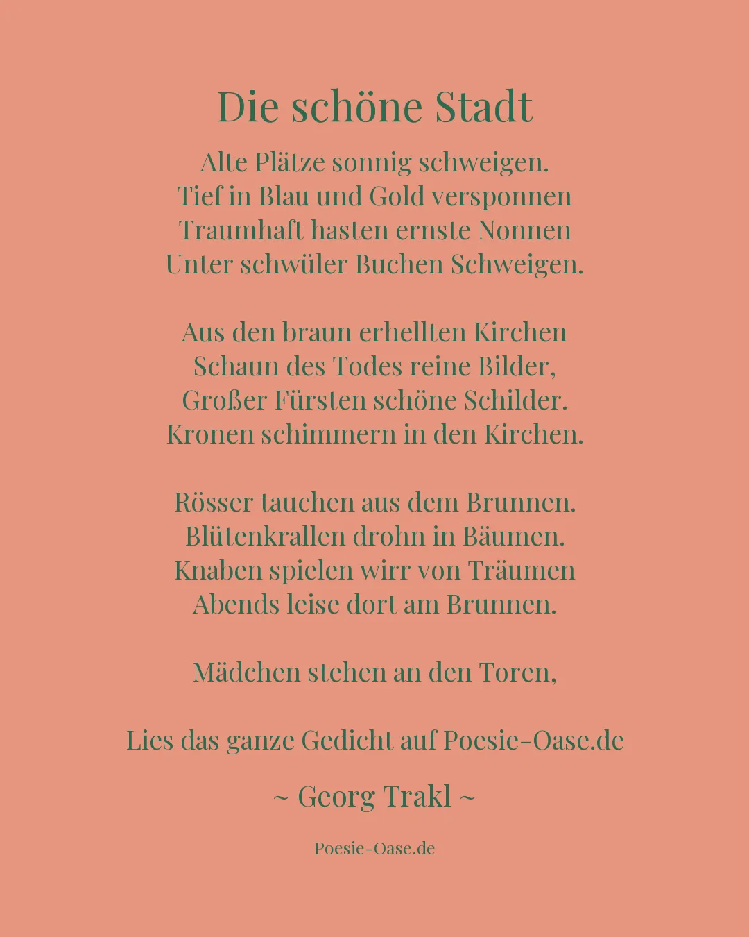 Illustration zu Die schöne Stadt