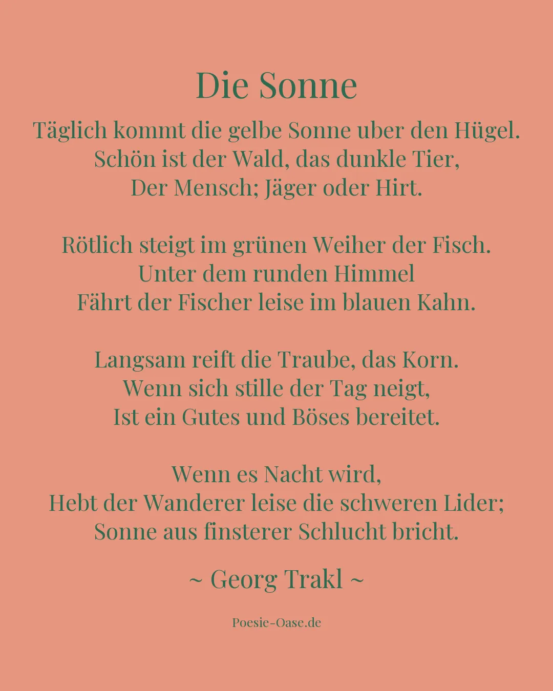 Illustration zu Die Sonne